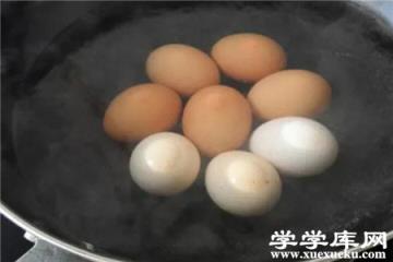 煮雞蛋水
